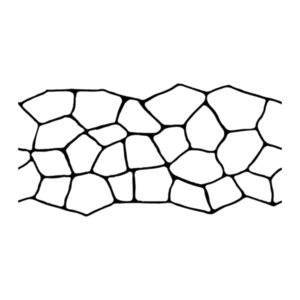 Flagstone Concrete Stencil
