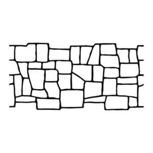 Keystone Concrete Stencil