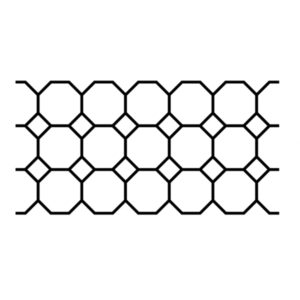 Octagon Tile Concrete Stencil