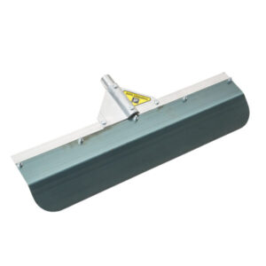 24″ Round Edge Flexible Blade Smoother/Scraper, Aluminum Threaded Handle Adapter