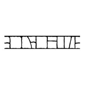 Bushrock Header Concrete Stencil