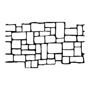 Rustic Ashlar Concrete Stencil