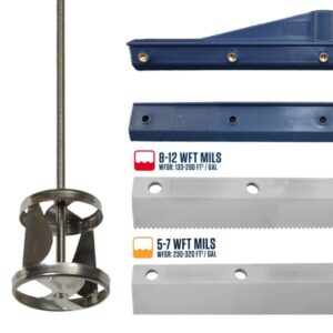 Tool Kit for High-build Epoxy Floor Coatings