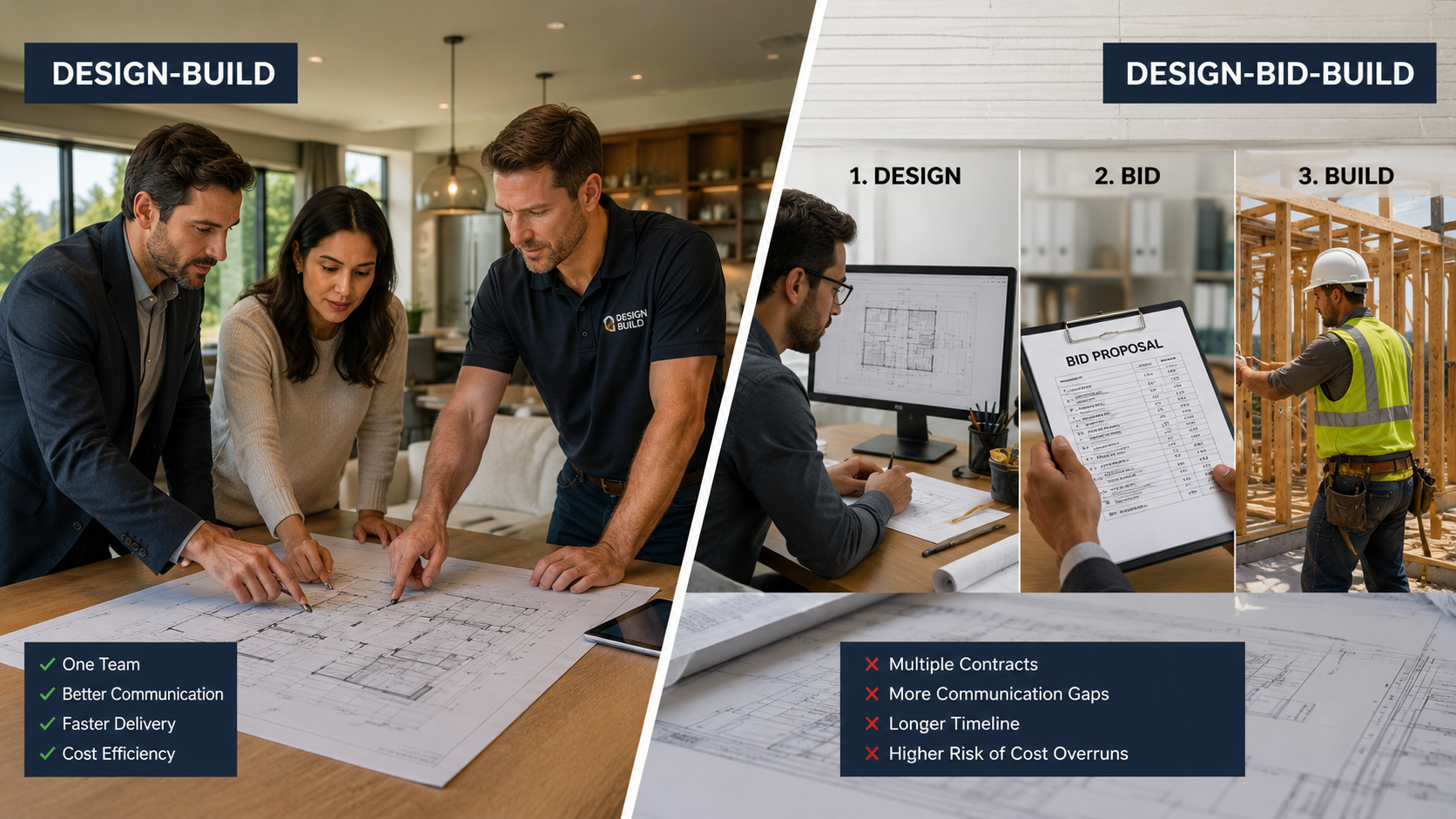Design-Build Vs. Design-Bid-Build: Which Is Right for Your Project?