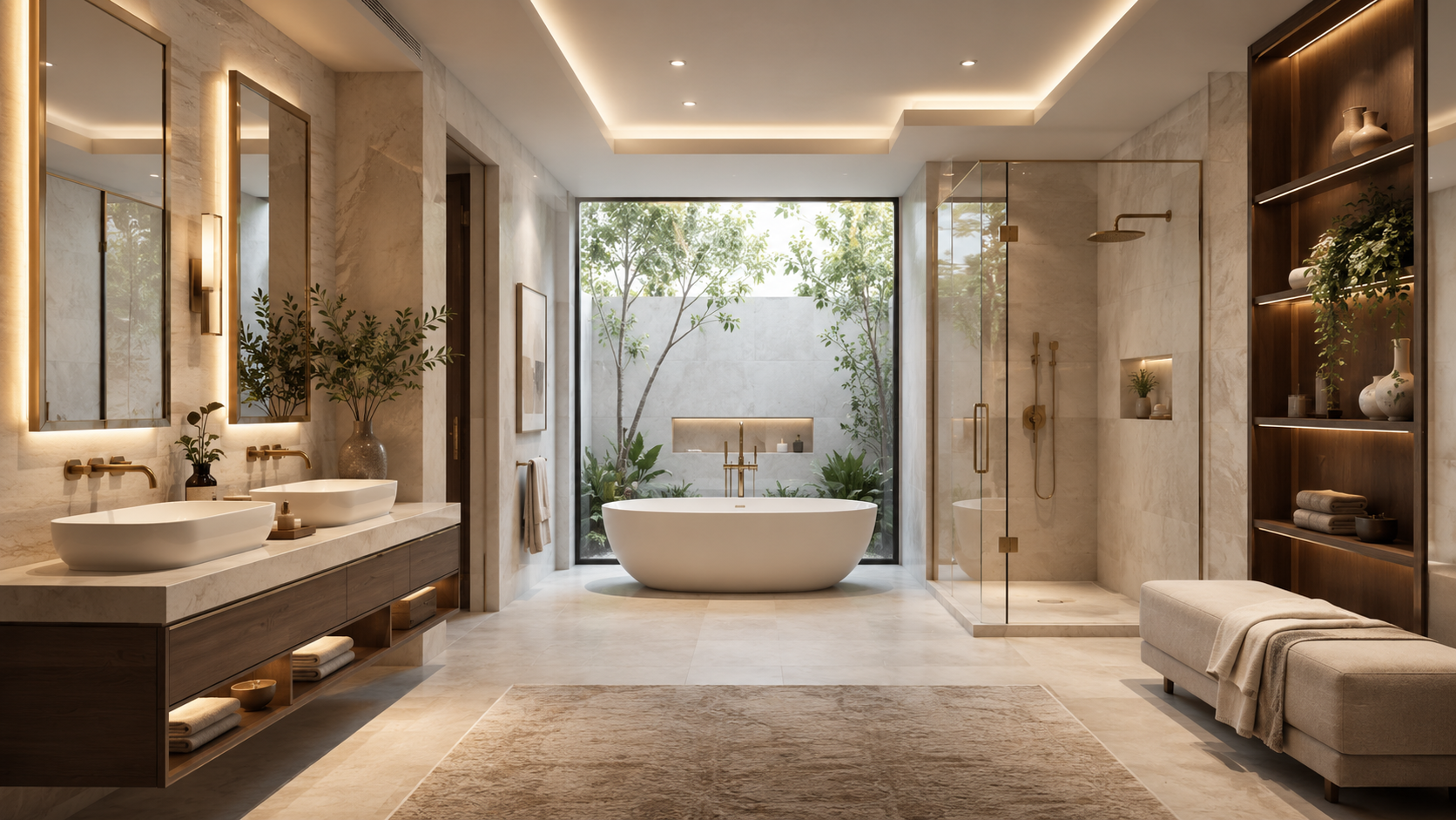 The Ultimate Guide to Luxury Bathroom Layouts and Space Planning
