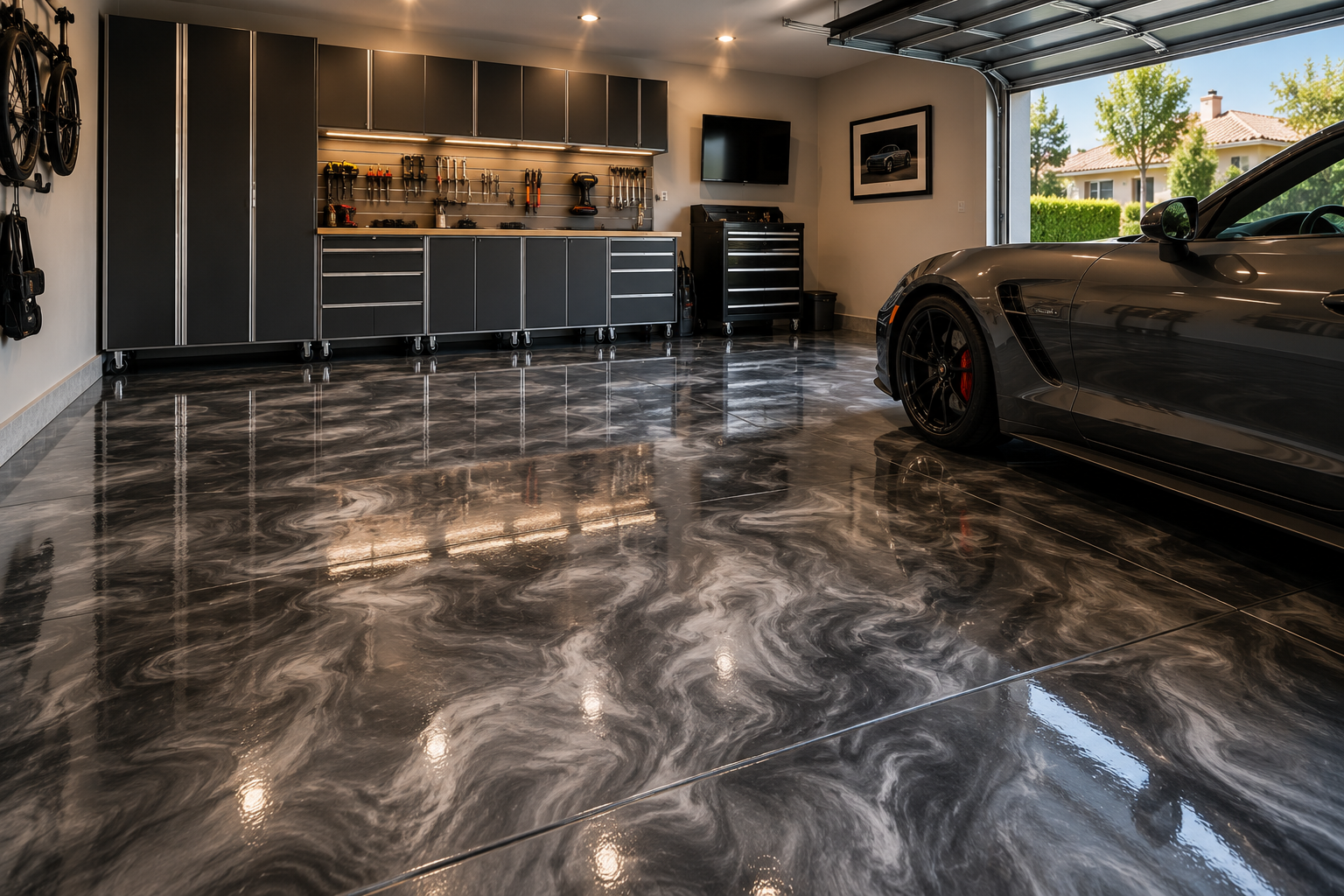 Metallic Epoxy Garage Floors: Are They Worth the Higher Cost?