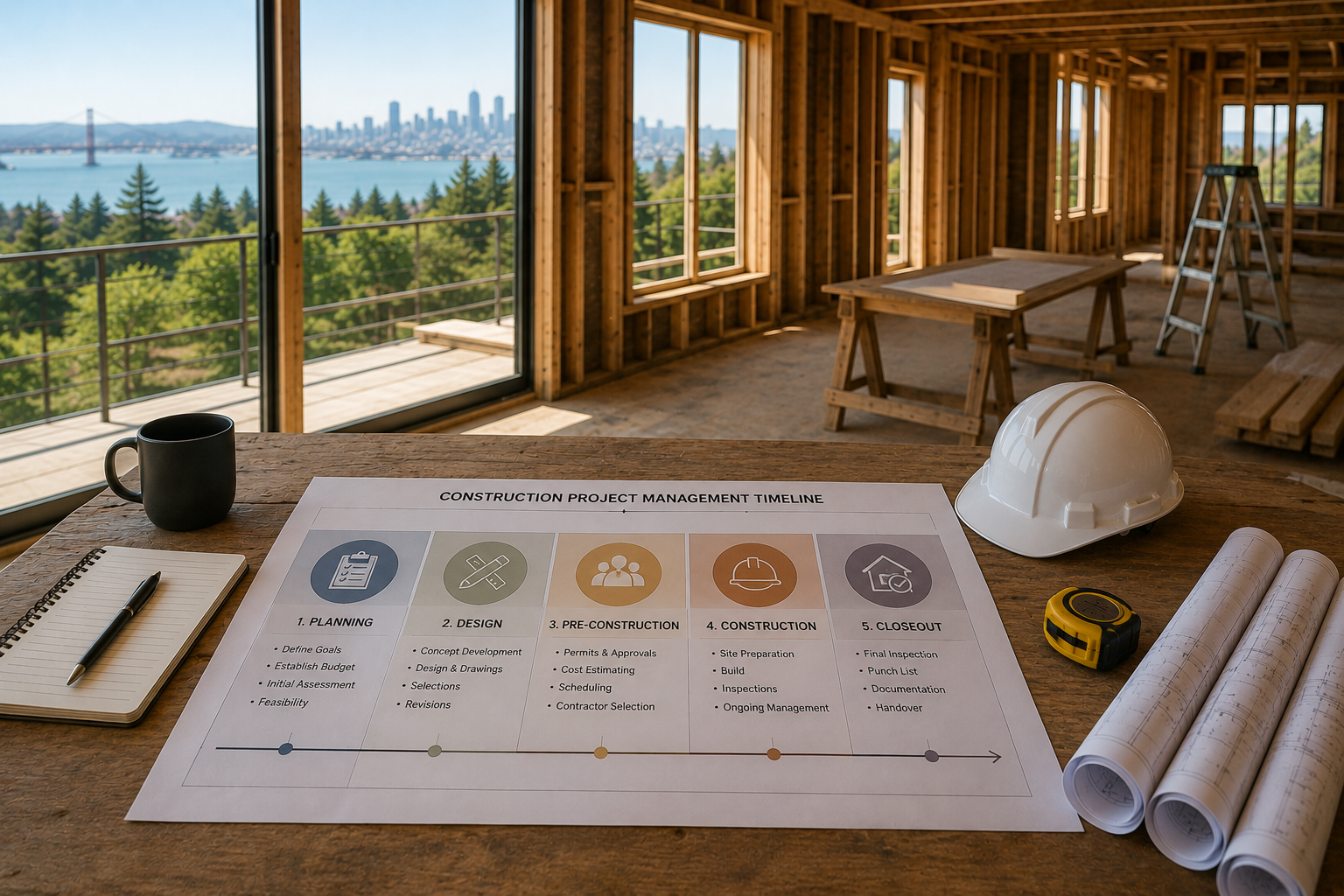 Construction Project Management Timeline: What to Expect Phase by Phase