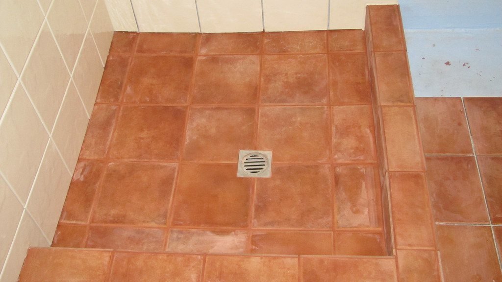 how to tile a shower — shower pan and drain