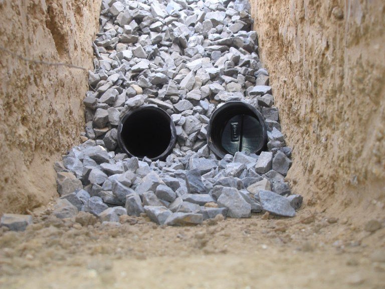 how to install a french drain