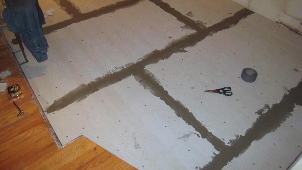 how to tile a floor