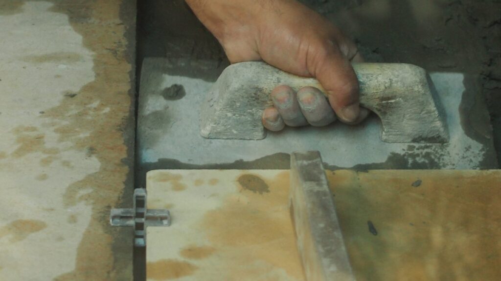 how to tile a floor