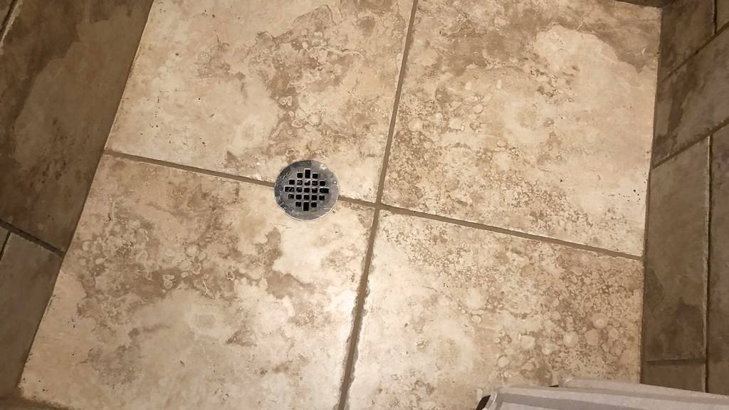 how to regrout a shower