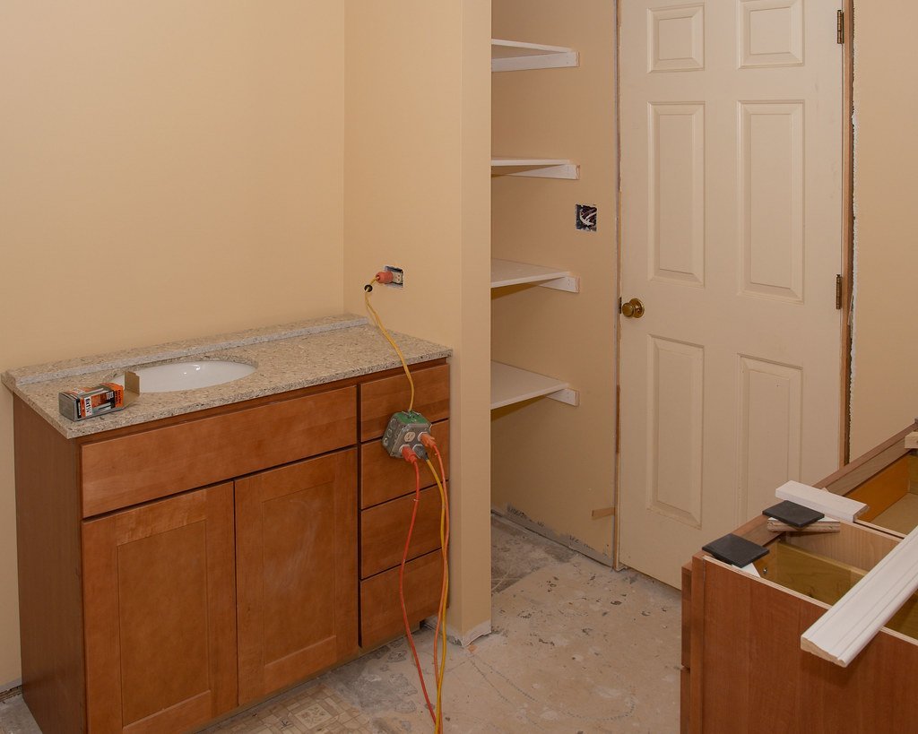 bathroom vanity installation cost